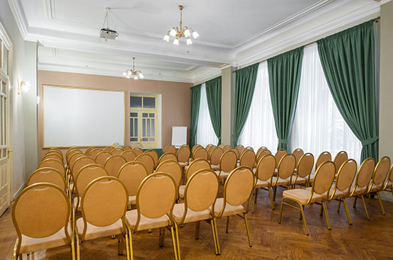 Meeting rooms of the hotel Tsentralnaya in Odessa